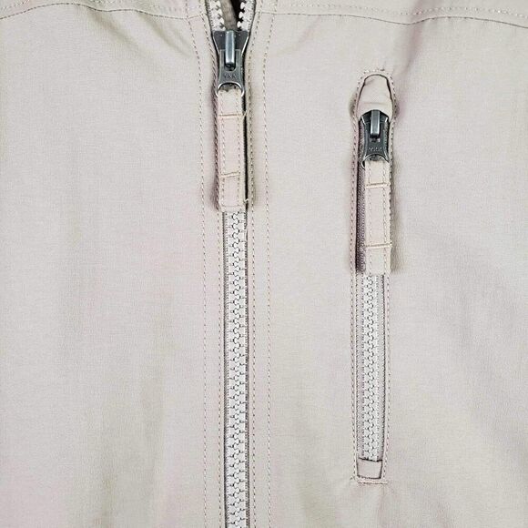 Duluth Trading Co Jacket Mens Size XLT Tall Tan Khaki Zip Up Pockets Lined - Picture 7 of 15